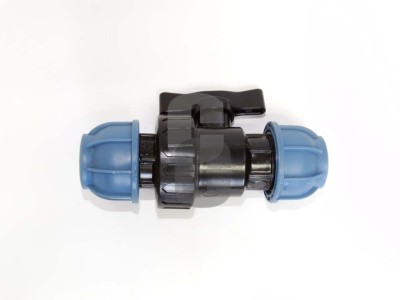 Нови предложения Кран ПЕ черен - ф20